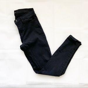 J Brand Maria High-Rise Skinny Jeans Black